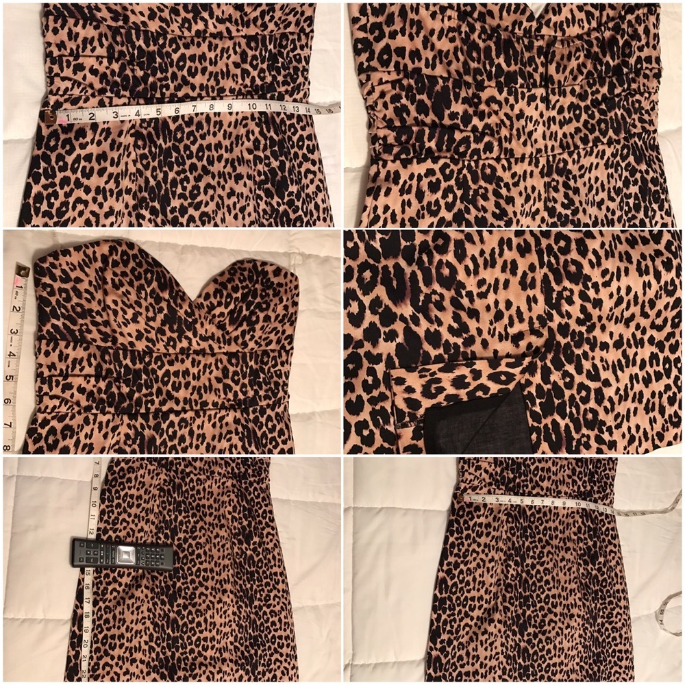 NWT Forever 21 short dress/tube taupe Black Large